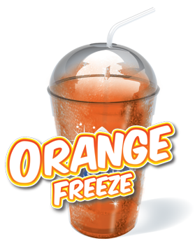 Orange freeze Saveur